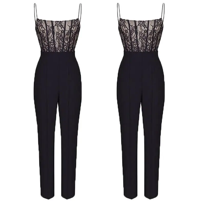 

2019 The Newest Fashion Clothing Suit More Occasion Women Casual Sleeveless Tops Jumpsuit Ladies Evening Party Long Playsuit