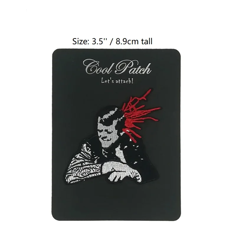 

BULLET MISFITS embroidered Patch Punk Rock Iron On sew on patches for clothing