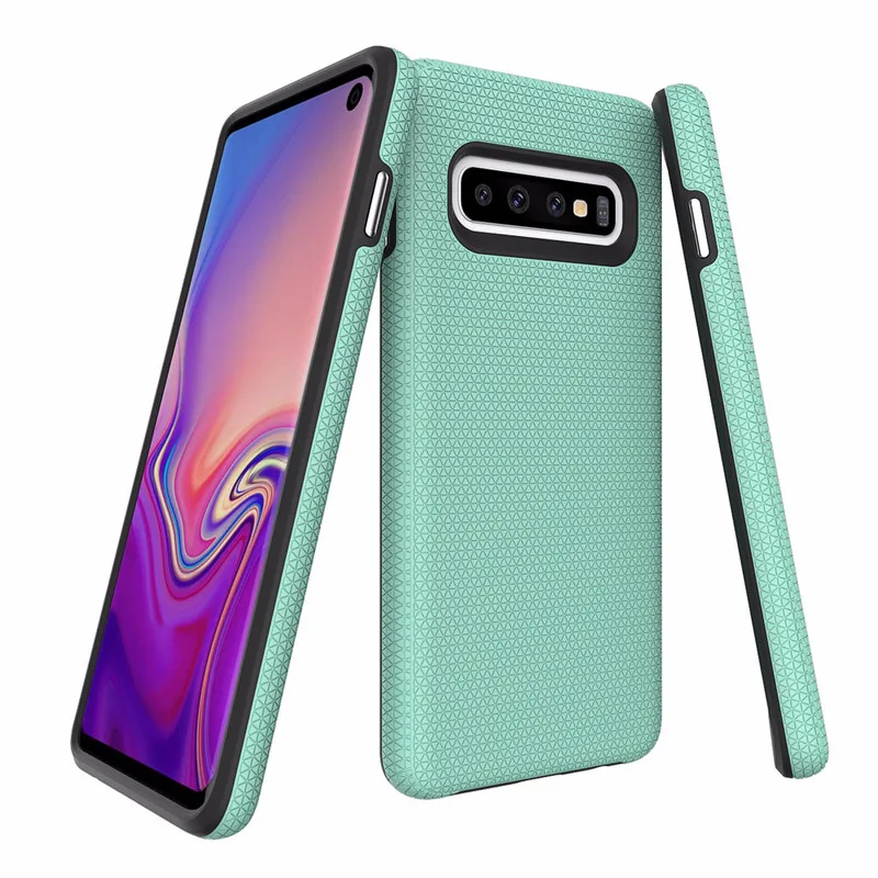 

for Samsung S10 Case Anti-knock TPU&PC Plastic Dual Heavy Duty armor Shield Cover for Samsung S10 Lite S10 Plus
