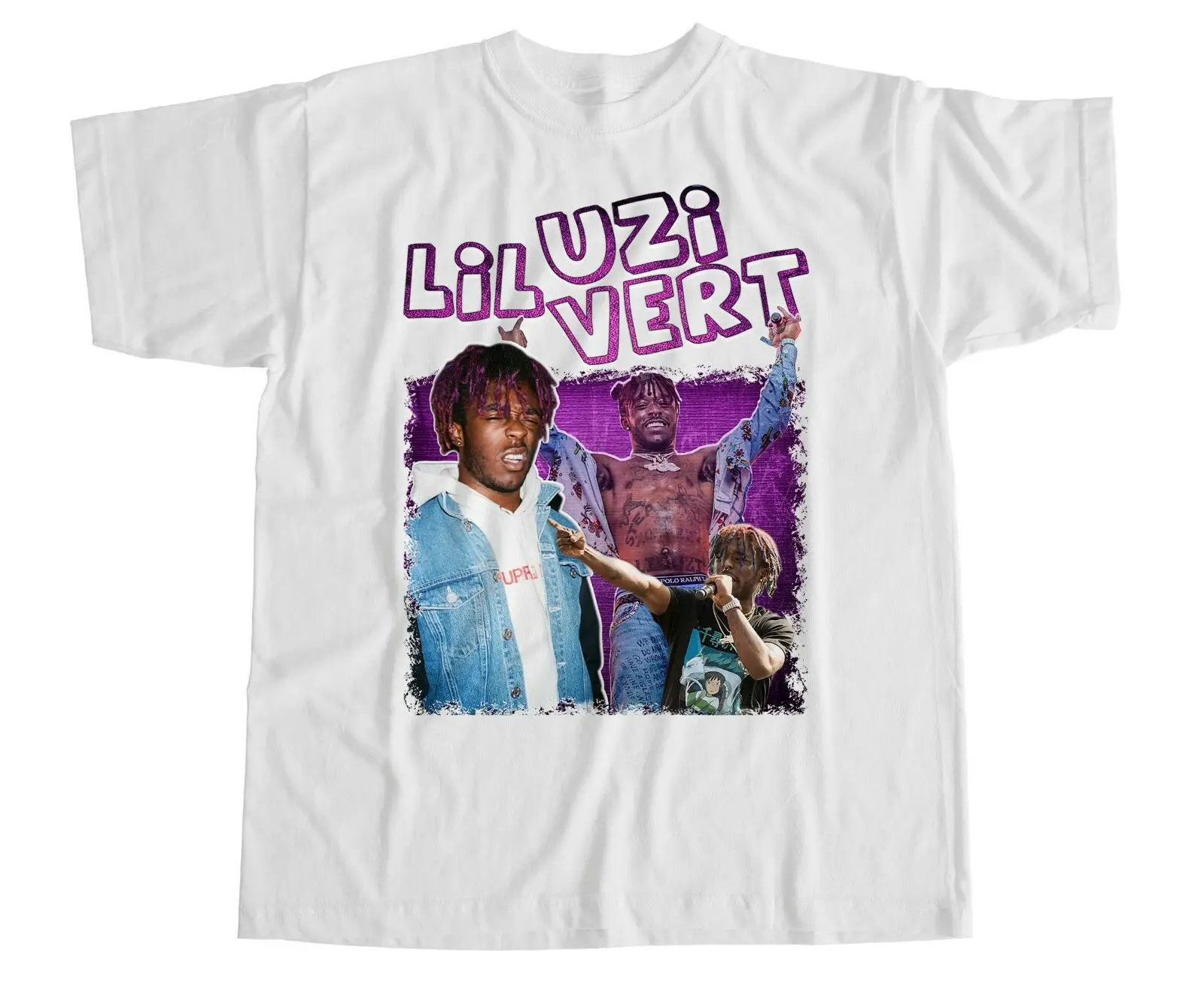 

Lil Uzi Vert T Shirt Luv Xo Life Tee Gang Hip Hop Rap New Swag