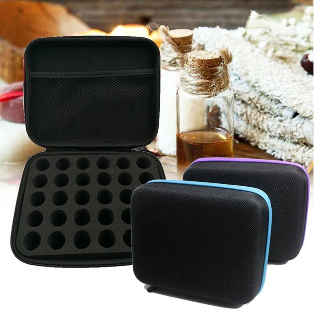 

Essential Oil Case 30 Bottles 5ML10ML 15ML Perfume Oil Essential Oil Box Travel Portable Carrying Holder Nail Polish Storage Bag