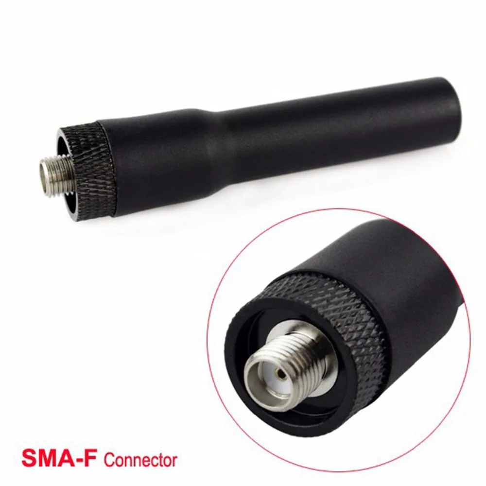 Retevis 2шт антенна VHF UHF Двухдиапазонная SMA F для Kenwood BAOFENG UV 5R 82 H777 TYT HYT рация Ham Радио