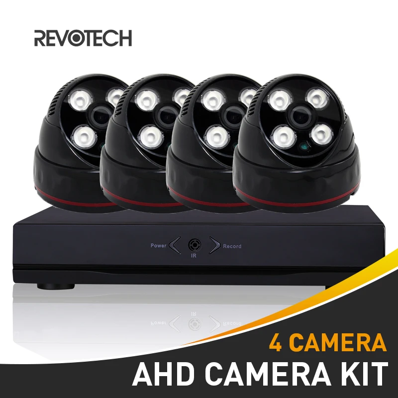 

4CH 1080P CCTV AHD Camera System Kit 4 Channel 1080N DVR 60ft Cable 4PCS 2.0MP Sony IMX323 Camera Security Surveillance Camera