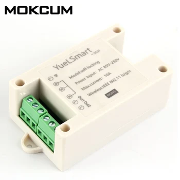 

10A Relay Module AC 85V-265V phone remote control smart switch 2-Channel 2.4G IoT Wireless WIFI Intelligent Control Switch