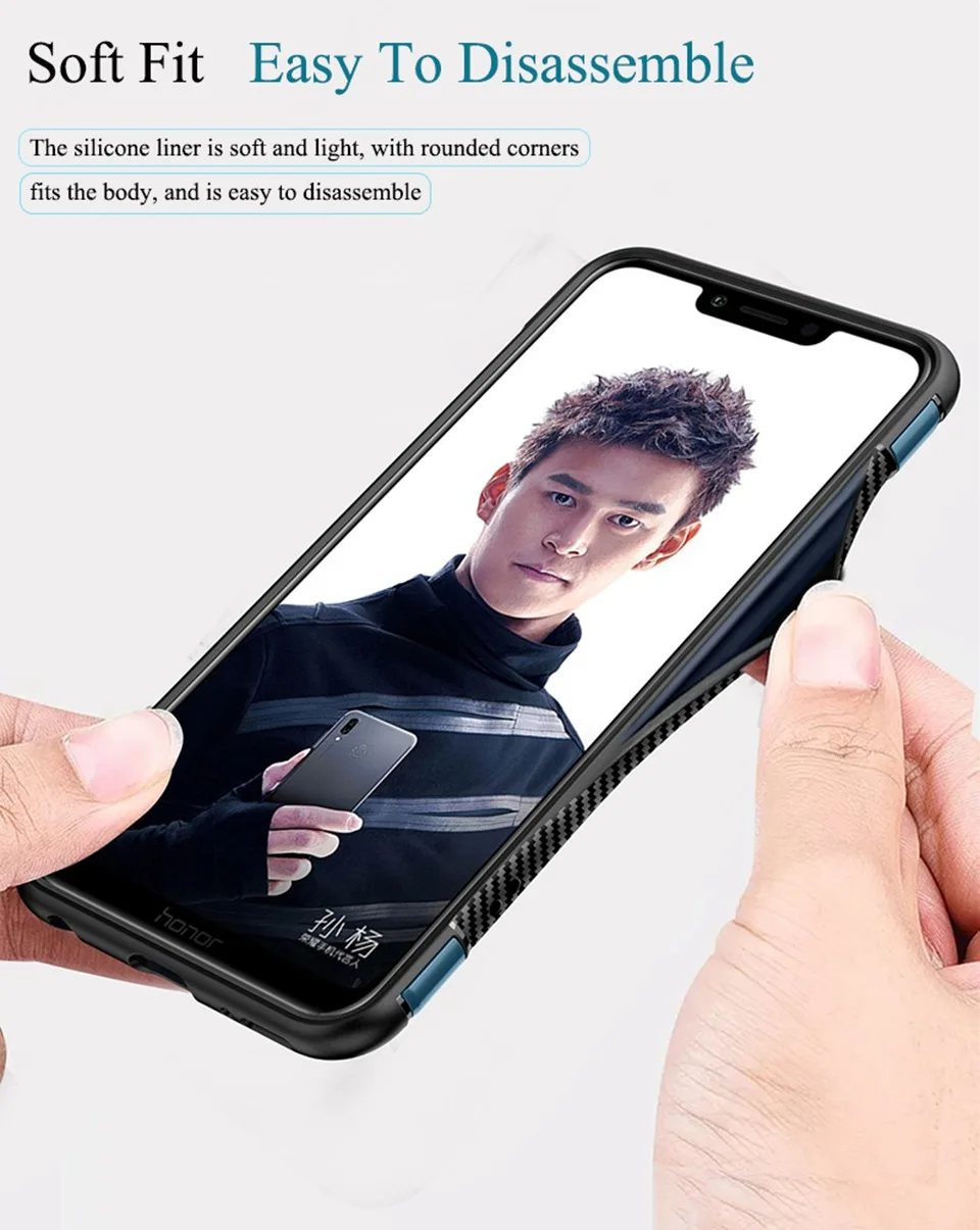 Ring Case for Huawei Nova 3 3i 2 2S 2i Case Mate 10 Coque Magnetic Nova3 Cover for Huawei P20 Pro Honor 10 9 8 7X P10 Lite Case (2)