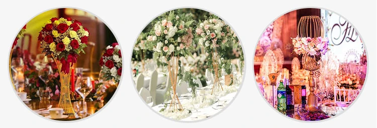 JAROWN Wedding Decoration Iron Flower Stand Stage Props Decor Road Sign Creative Flower Frame Photography Home Decoration (6)