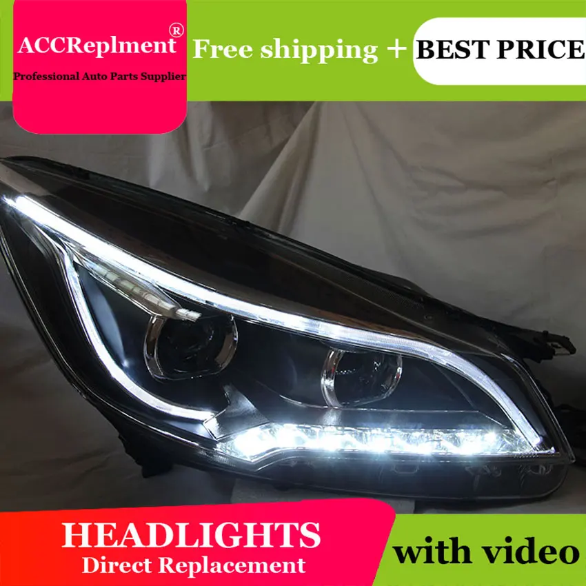 Автоматическое освещение Стиль светодиодный налобный фонарь для Ford Kuga фары 2013 2016