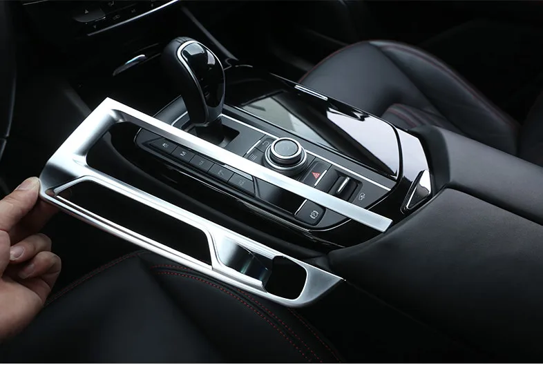 Для Maserati Levante автомобильный Стайлинг ABS Хромированная Шестерня сдвижной каркас Накладка для левого привода новейшая