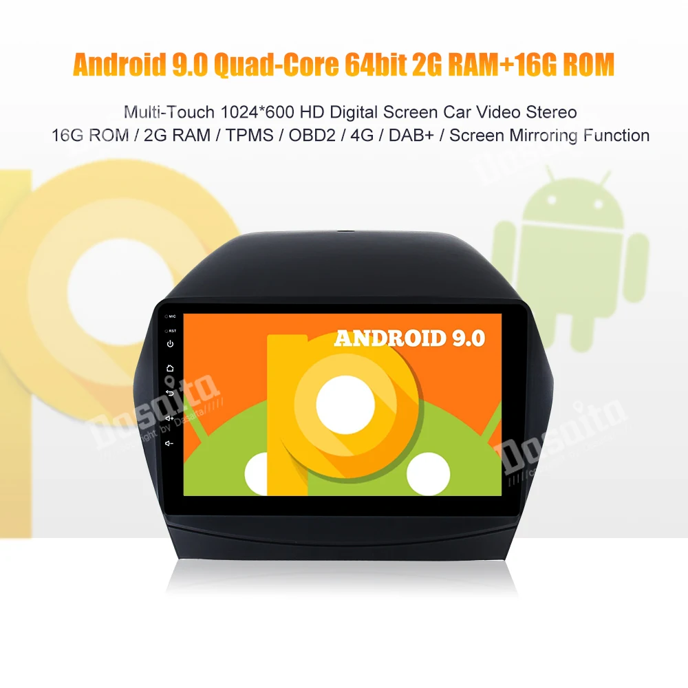 Sale Android 9.0 Car 1 din Stereo for Hyundai IX35 Car Radio MP3 Bluetooth 9" IPS Multi Touch Screen 0 Sale Android 9.0 Car 1 din Stereo for Hyundai IX35 Car Radio MP3 Bluetooth 9" IPS Multi Touch Screen 0