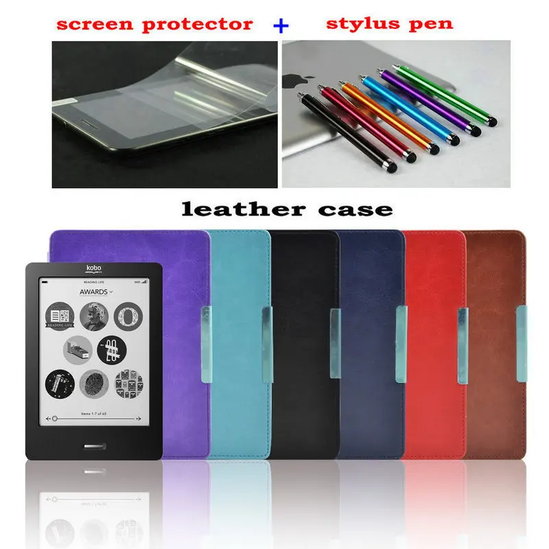 Buy hard leather cover case funda for Kobo