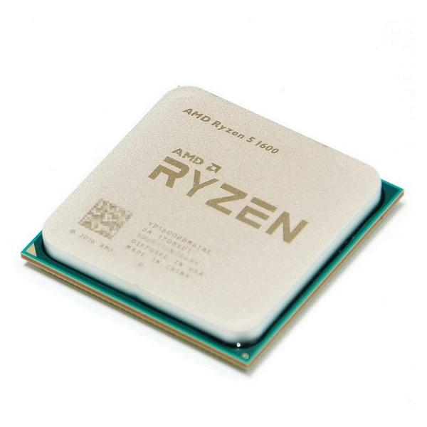 Процессор AMD Ryzen 5 1600 3,2 ГГц шестиядерный процессор 12 нитей 65 Вт R5 1600 cpu Socket AM4