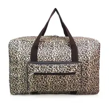 Мультяшная Печать Водонепроницаемая складная дорожная сумка женская Большая вместительная Портативная сумка на плечо вещевой мешок выходные сумка для багажа