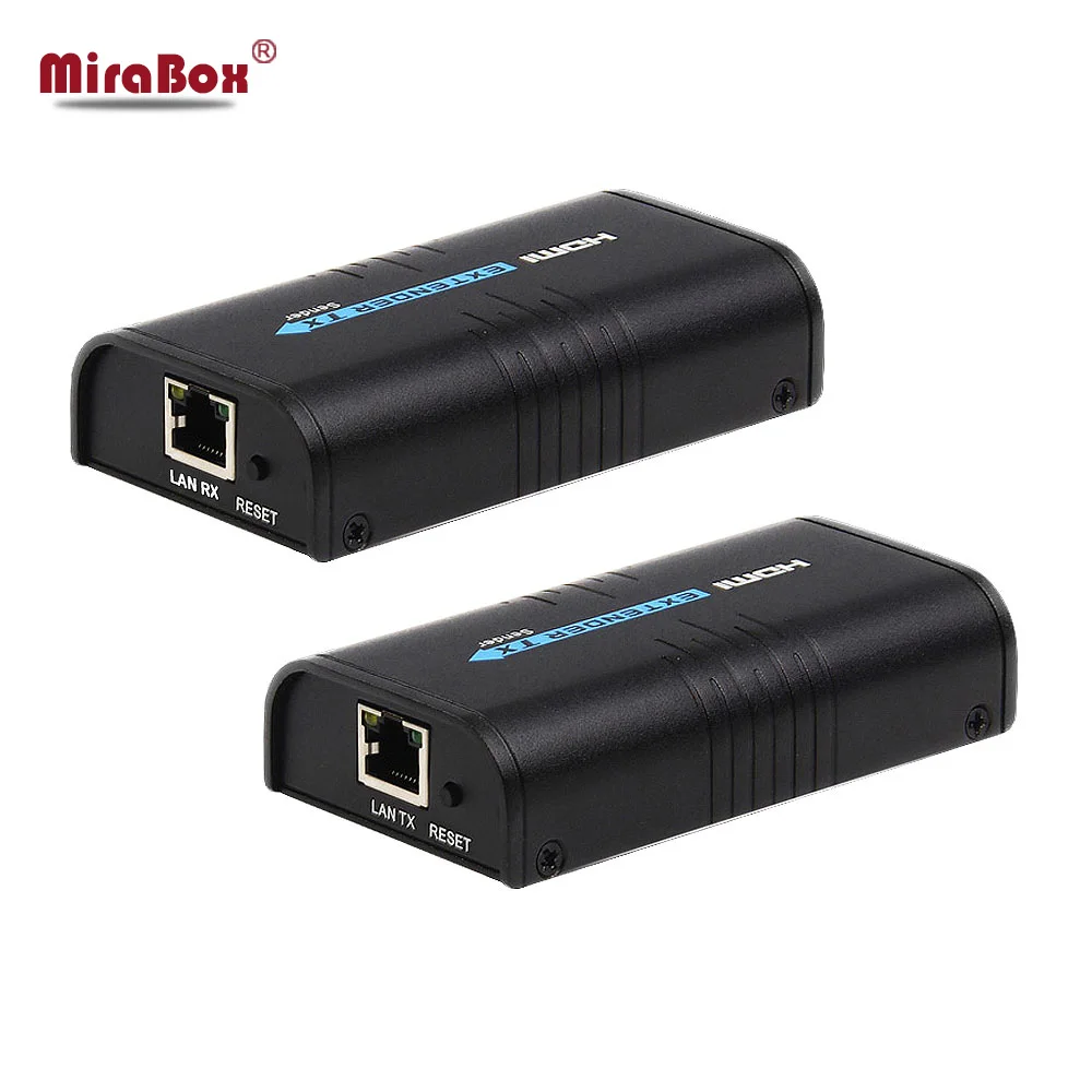 Передатчик и приемник HDMI удлинитель по Cat5/Cat5e/Cat6/Cat6e совместим с HDCP поддержкой