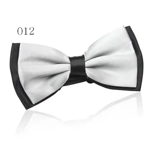 Биколор мужской галстук-бабочка для свадьбы Вечерние - Цвет: SS012