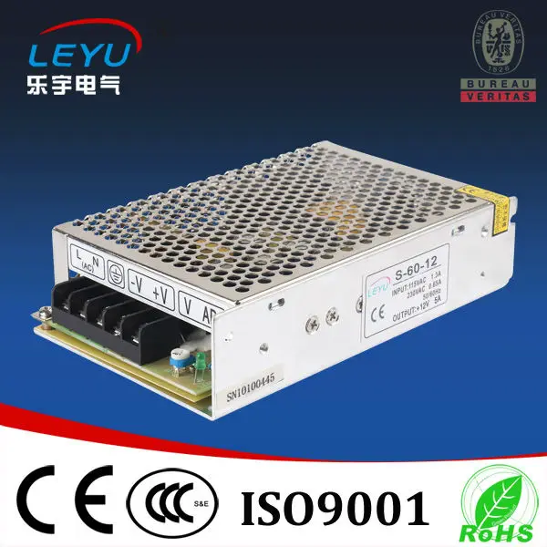 

Multiple delivery small volume 5a 60w 12v power supply