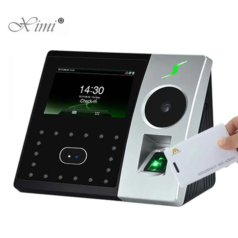 

Biometric Fingerprint&Face&Palm Time Attendance And Access Control With 125KHZ RFID Card Reader ZK Pface202 Time Recorder