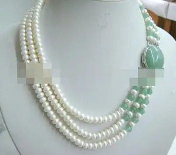 

50'' 8-9mm Lavender White Pink Round Freshwater Pearl Necklace