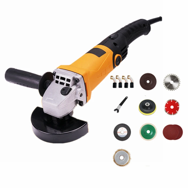 220v multi functional electric angle grinder 6 level speed adjustment