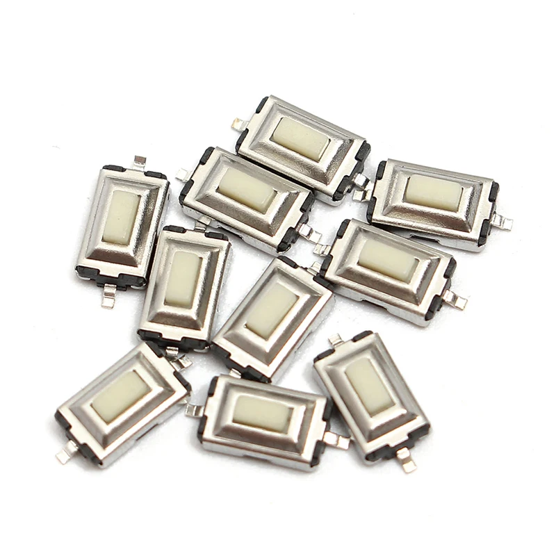 140pcs 10 Types Momentary Tactile Switches Push Button Switch Micro SMD SMT DIP Tact Switches For Electronic Products Mayitr