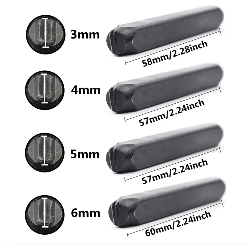36 шт. Алфавит числа металла кожа рабочие инструменты резьба кожа ремесло штампы штамповки печатающий инструмент