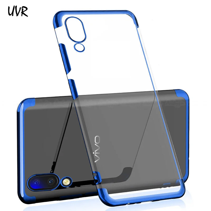 

UVR V11 Pro Luxury TPU Plating Case Cover For VIVO V11 Pro V11Pro Nex Soft Back Bumper TPU Silicone Phone Back Cover Case