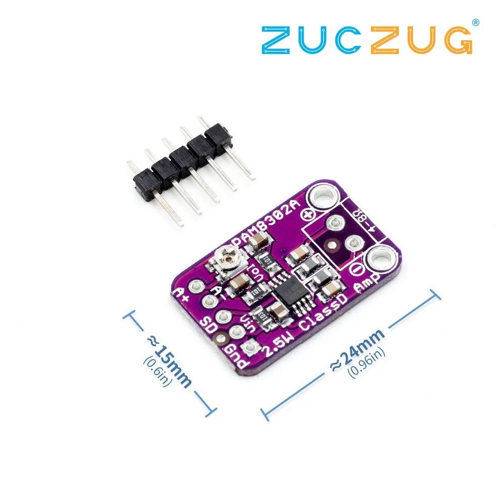 CJMCU-832 PAM8302 2,5 Вт одноканальный класс D Модуль усилителя мощности звука PAM8302A макетная плата