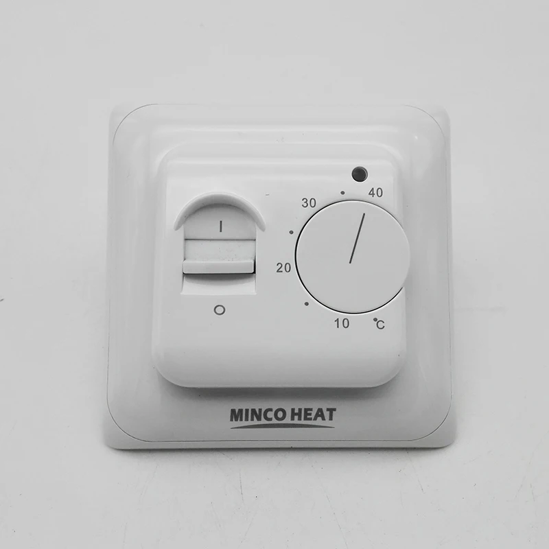 

M5 220V 16A Electric Floor Heating Sensor Temperature Controller Room Thermostat With Internal and External Probe