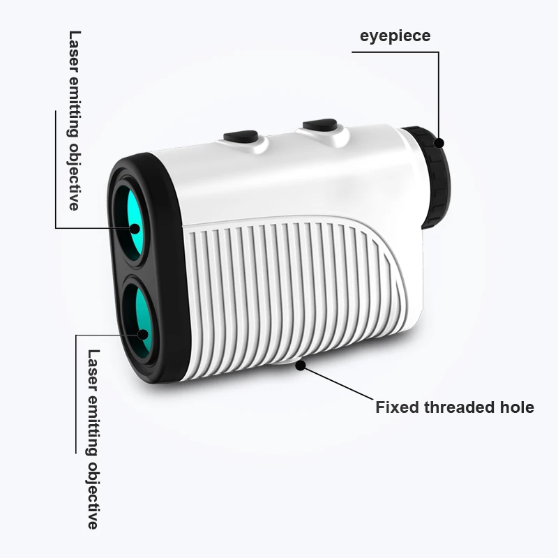 Телескоп лазерный дальномер 1500 м лазерный дальномер 7X монокулярный для гольфа охота лазерный дальномер поисковая лента измерение рулетка Спорт