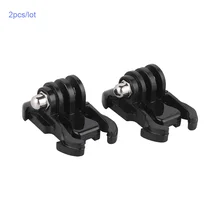 Aliexpress - 2pcs Go Pro Accessories Base Buckle Tripod Mount Adapter For Gopro 9 8 7 6 5 4 Sj4000 Sj7 Yi 4K DJI OSMO Eken Action Camera