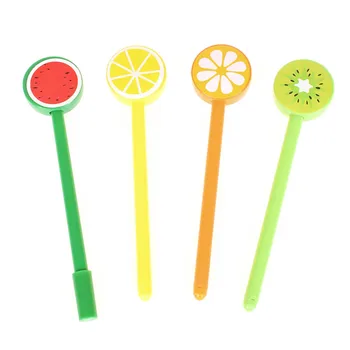 

1 pc 0.5mm Cute Kawaii Fruit Decoration Ball Ballpoint Pens Ballpen For Office School Writing Supplies Stationery funny