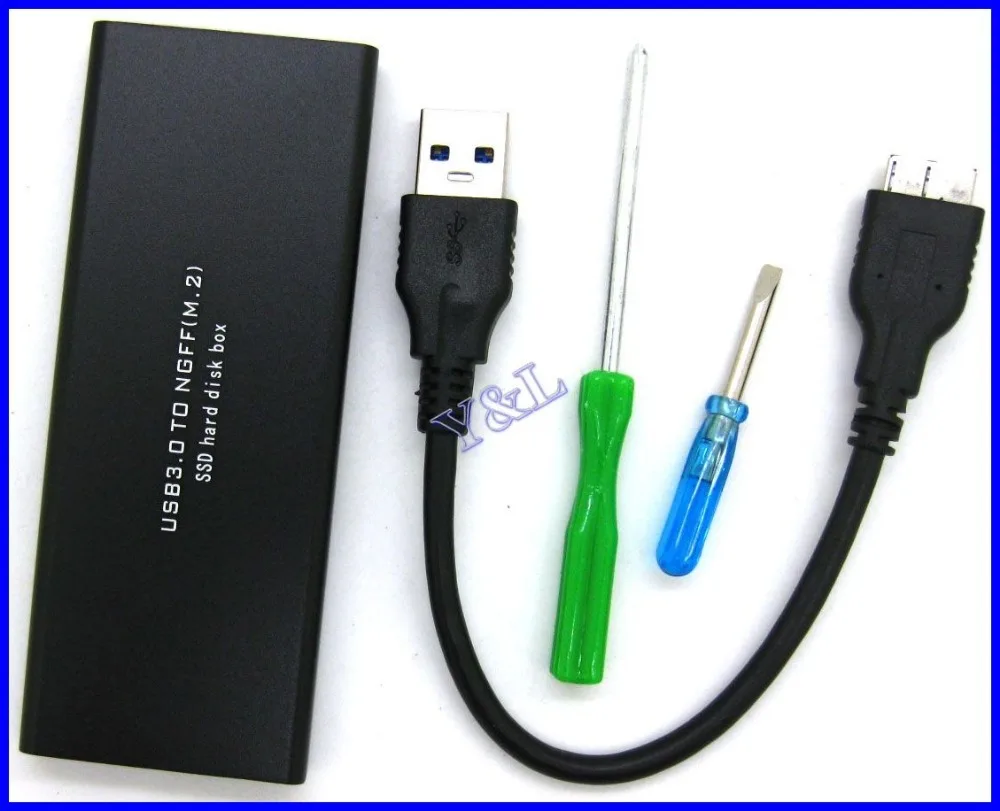 USB 3.0 USB3.0 к NGFF M.2 B Ключ SSD Адаптер Конвертер Карты Внешний Корпус Крышка Коробки |