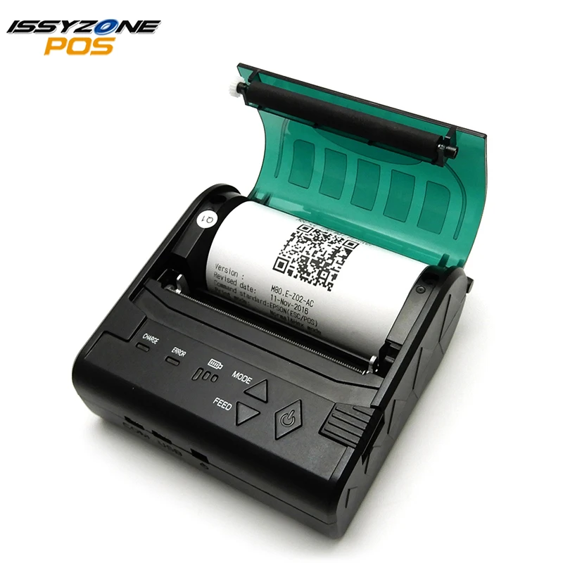 

IMP004 Free SDK 80mm/4 inch Mini Thermal Receipt Bluetooth Printer Support Computer iOS Android Systems with battery indicator