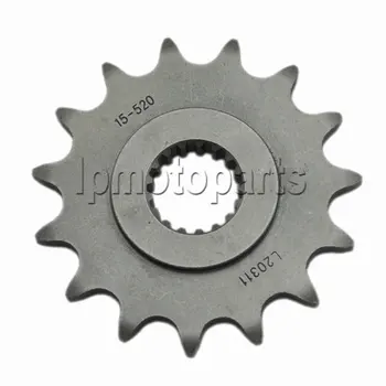 

520-15T Motorcycle Front Sprocket For Honda CR250 CR500 CRE250 CRE450 CRE500 CRF450 CRM250 CRM450 TRX450 TRX700