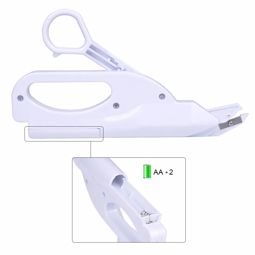 Многофункциональные ручные электрические автоматические ножницы, безопасные ручные электрические швейные ножницы на батарейках