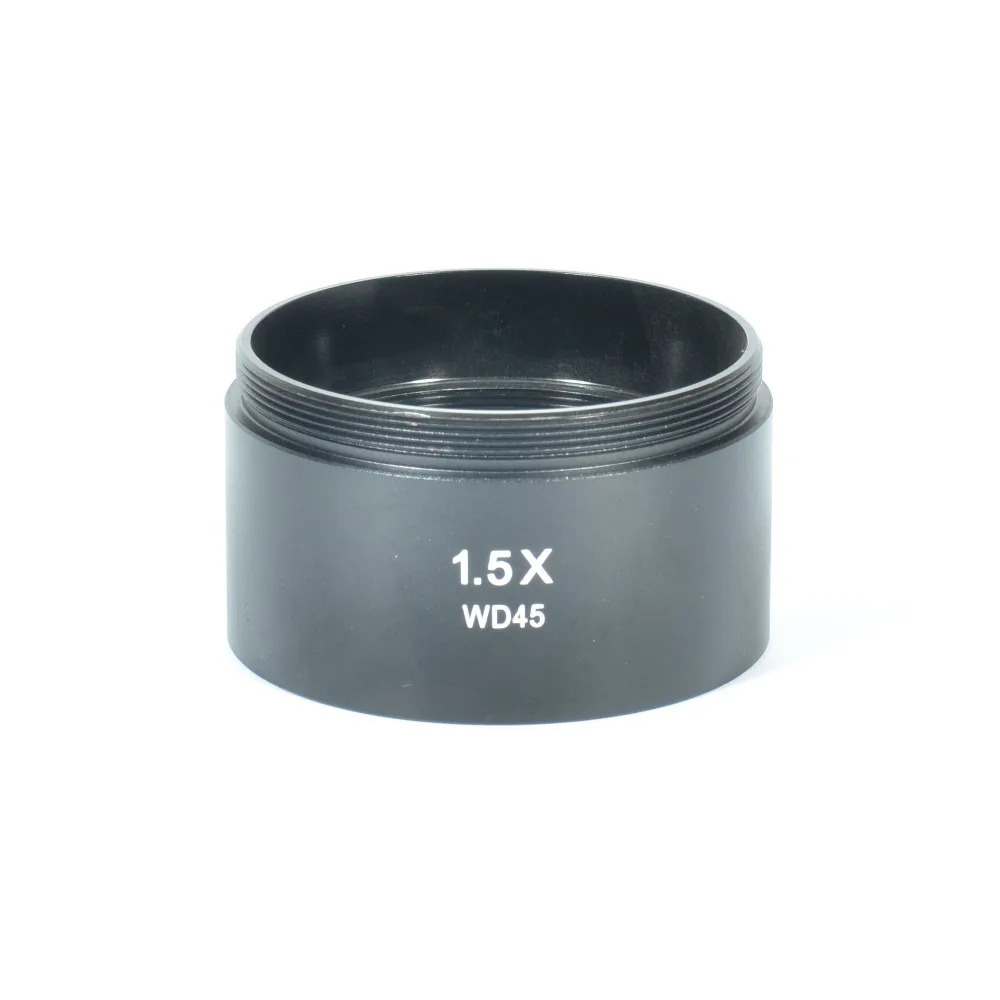 Stereo Microscope Attachment 1.5X WD45 Auxiliary Objective Lens Barlow with Thread Diameter 48mm | Инструменты