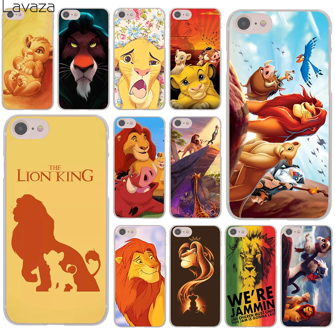 Lavaza The Lion King Grumpy Cat Simba Hard Cover Case for