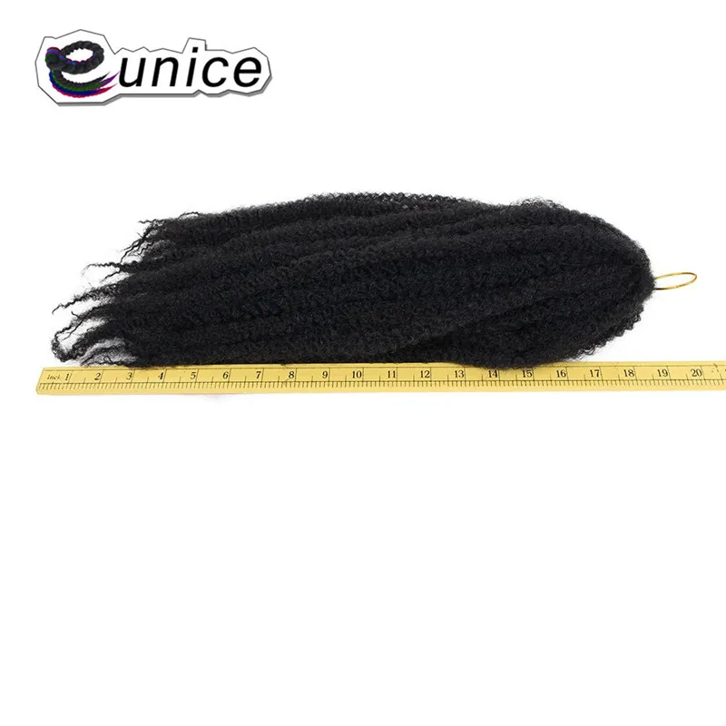 Marley Braids Hair Extension Synthetic Ombre Afro Kinky Crochet Kanekalon Braiding Hair (8)