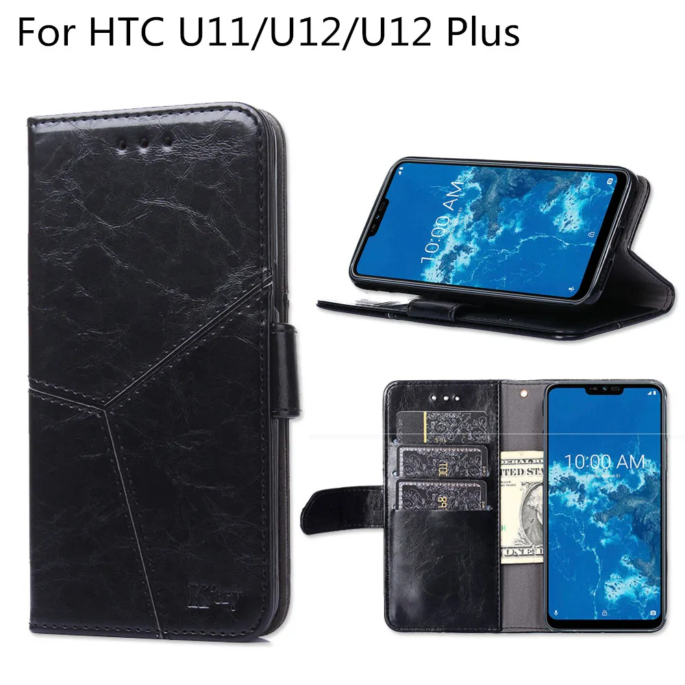 Для htc U11 U12 плюс Чехол Бумажник задняя крышка для плюс|Чехлы-портмоне| |