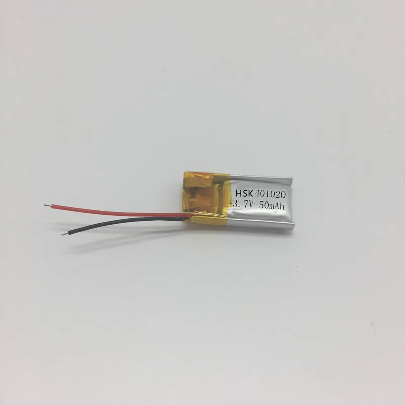 

Free shipping by DHL Fedex 500pcs 401020 041020 3.7V Li-polymer battery 50mAh bluetooth Smart watch e-cigarette batteries