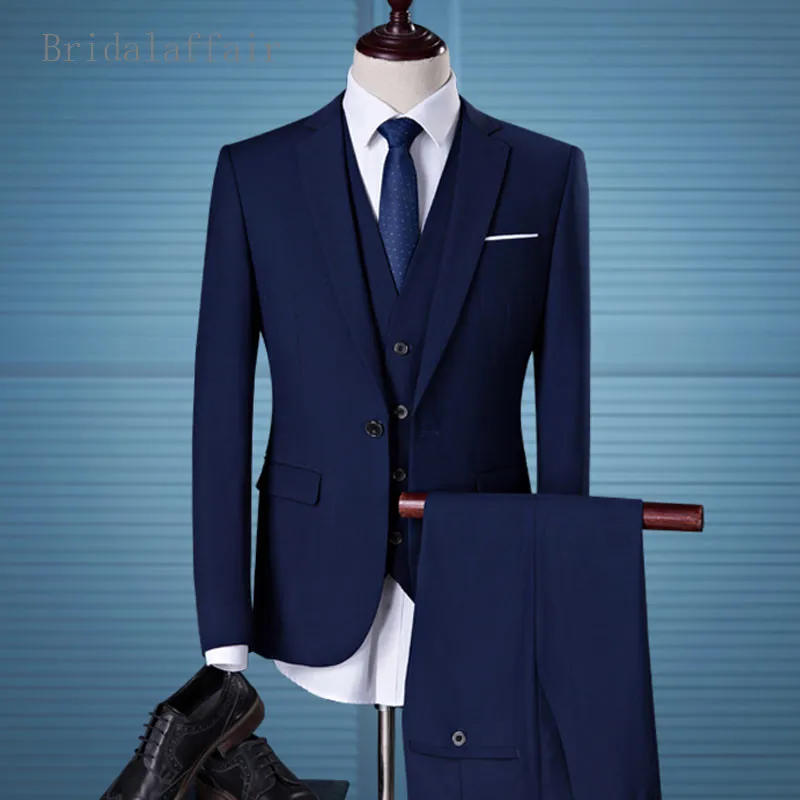 navy blue wedding outfit