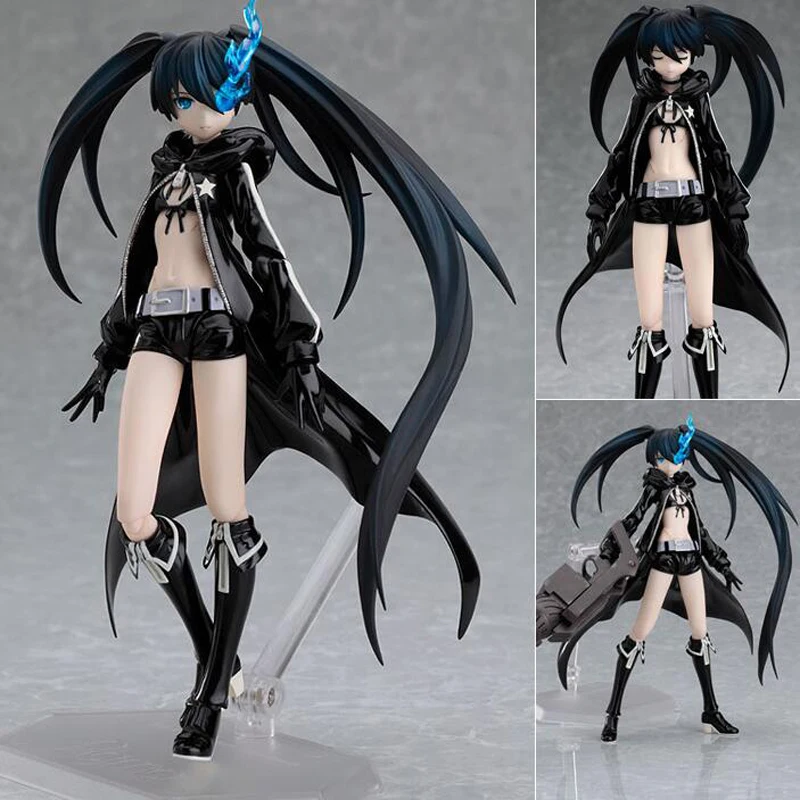 

Anime model figure SP012 Black Rock Shooter action cartoon Movable joints Decoration figurine toy gifts 15cm PVC Y7196