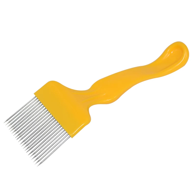 Beekeeping Tools 21 Pin Straight Needles Uncapping Forks handle Stainless Steel