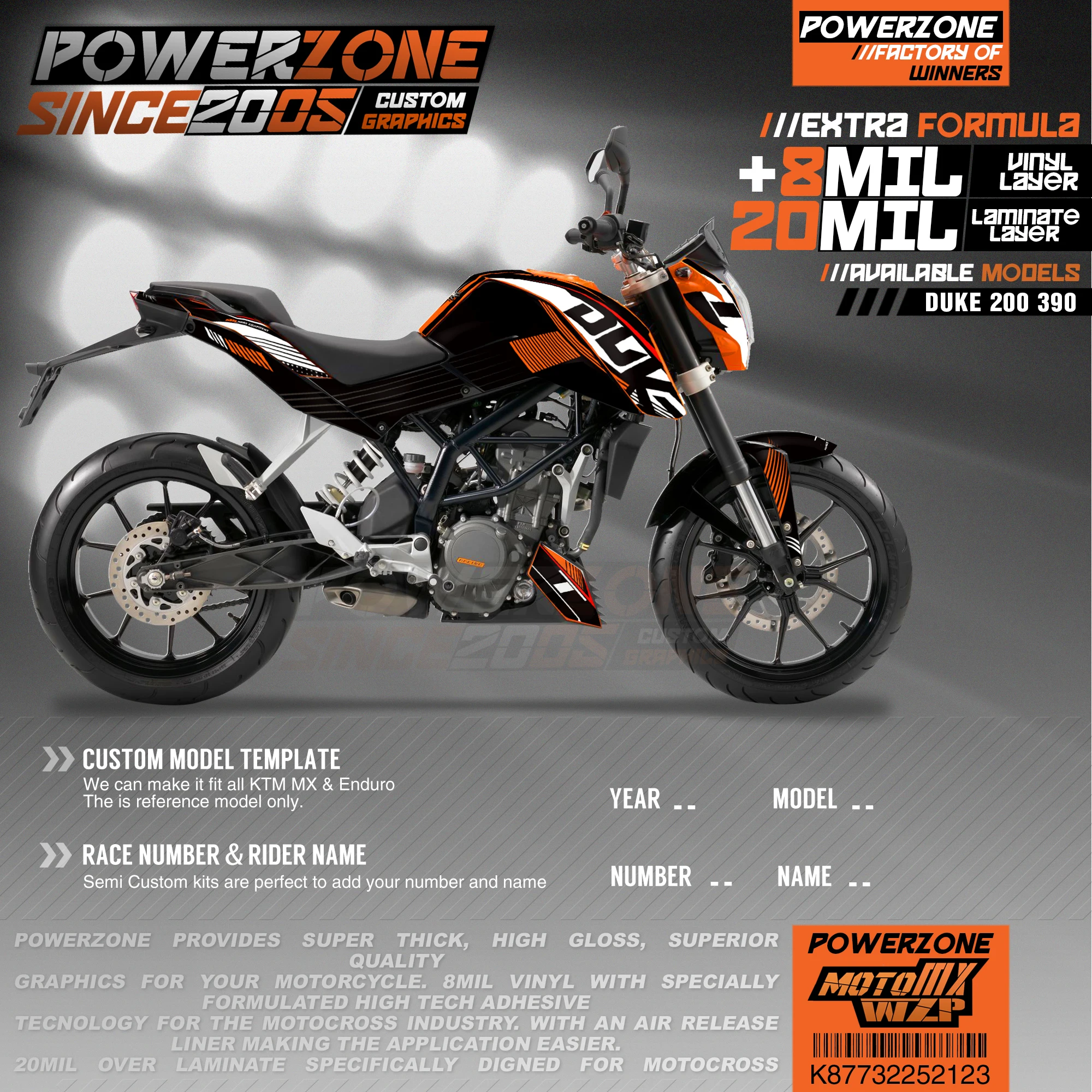 Ktm Duke 200 Sticker Modified | peacecommission.kdsg.gov.ng