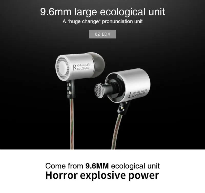 Earphone KZ ED4 headphone (18)