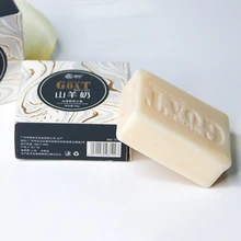 Козье молоко мыло ручной работы для питания кожи анти-зуд анти-мит Отбеливающее мыло для лица тела
