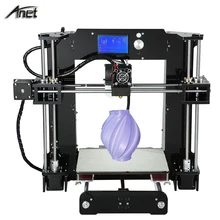 2016 New! Anet A6 Easy Assemble Upgrated Reprap Prusa i3 3D Printer Kit DIY With Free 10M/1Roll PLA/ABS Filament