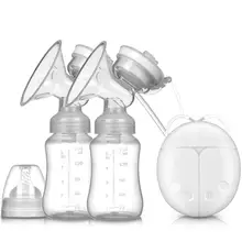 ASingle или двойной Электрический молокоотсос USB Ручной молокоотсос мощная грудь насосы для кормления ребенка