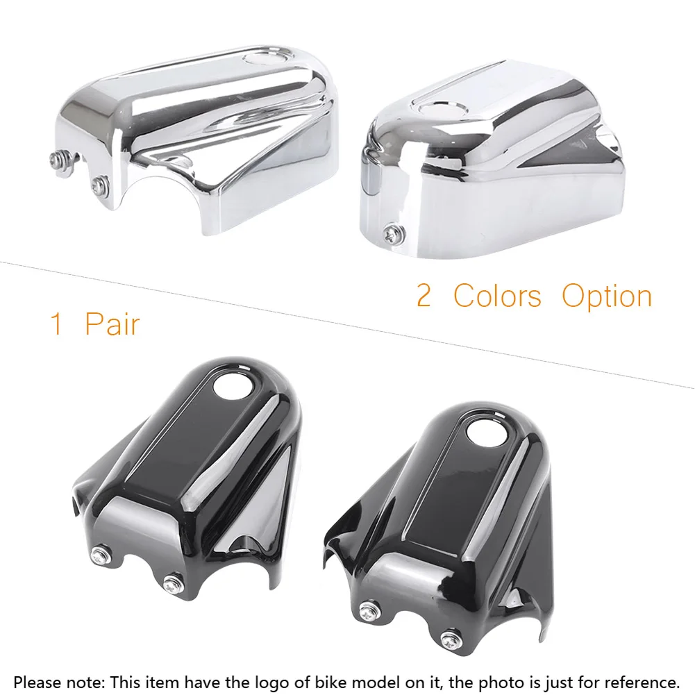 

Motorcycle Rear Axle Phantom Cover For Harley Davidson Softail FLSTC FLSTN FLS FXSTB Chrome/Black