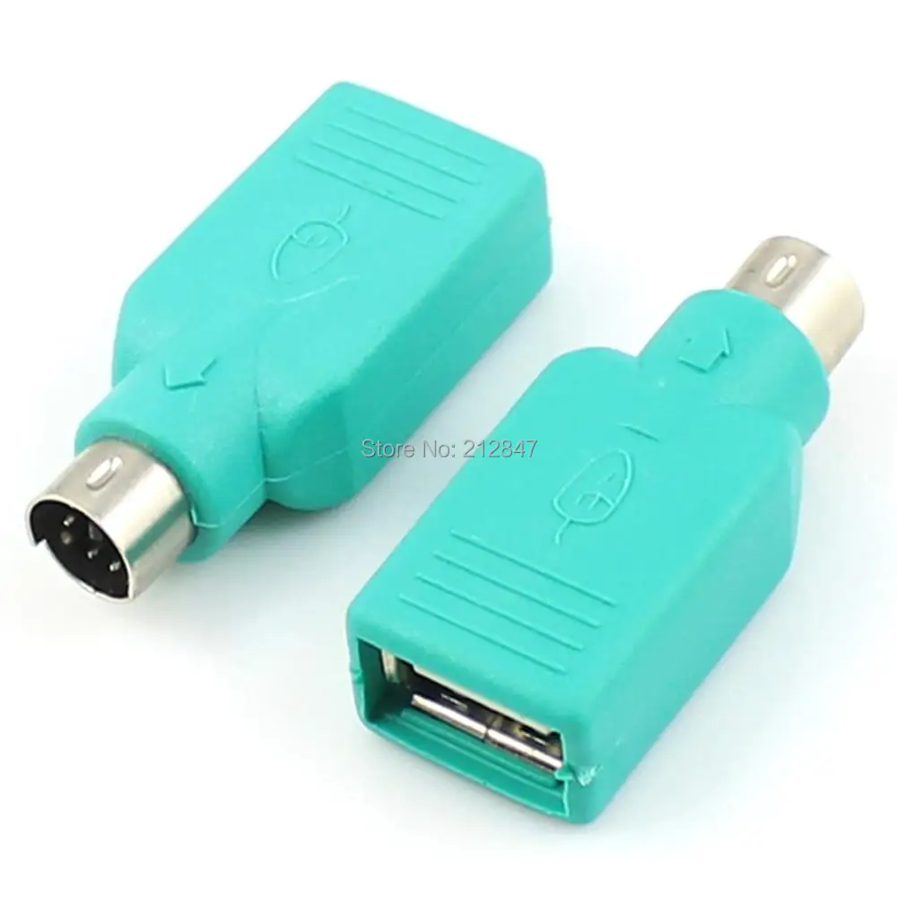 2 шт. мышь клавиатура PS/2 к USB Female адаптер конвертер коннектор|keyboard usb connector|keyboard mouse