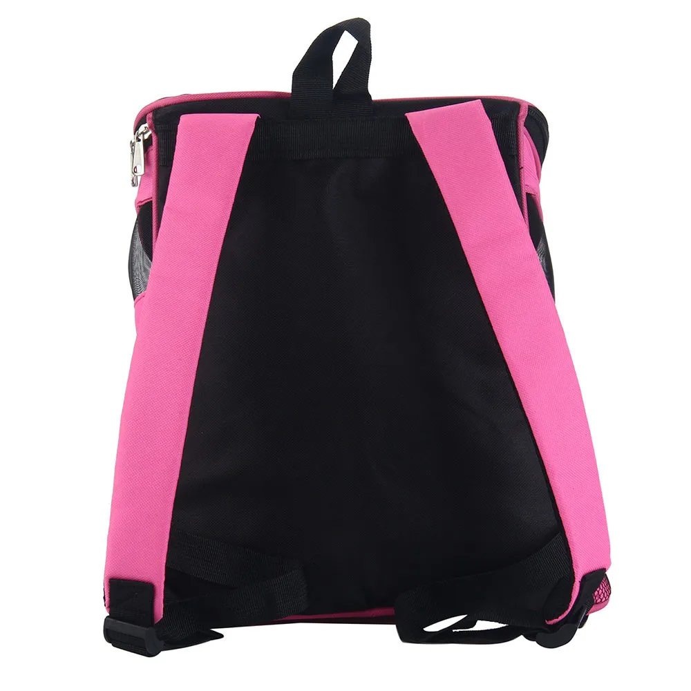 Portable Outdoor Breathable Mesh Pet Dog Cat Carrier Bags Shoulder Backpack Bag Travel Carriers Bags For Small Dogs Cat Puppy
